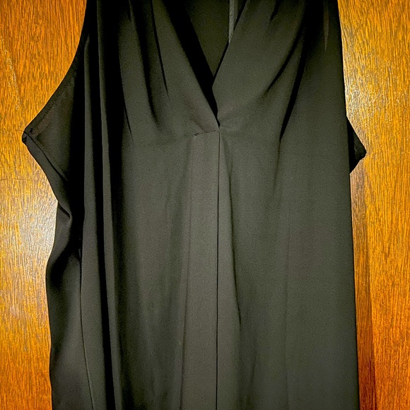 Black Sleeveless Blouse. Like new, only worn a few times. - Picture 1 of 3
